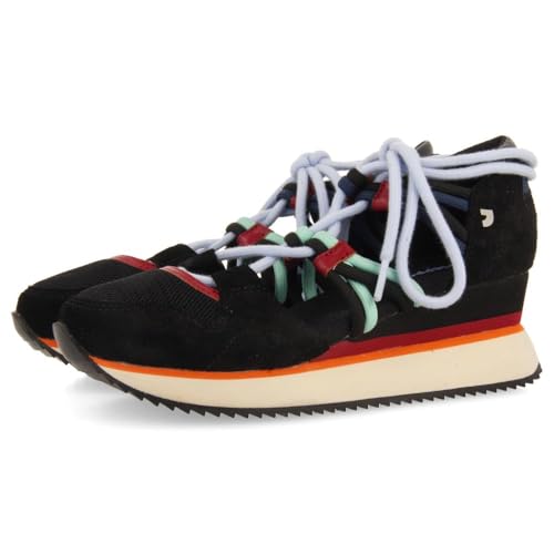 Sneakers Abiertas ATADAS Piel Locke