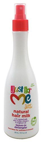 Just For Me Hair Milk Leave-In Detangler 10 Ounce (295ml) (3 Pack)