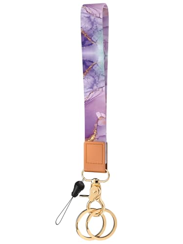 Image of Wristlet Keychain for Women and Men, Key Chain Holder, Wrist Lanyard for Keys