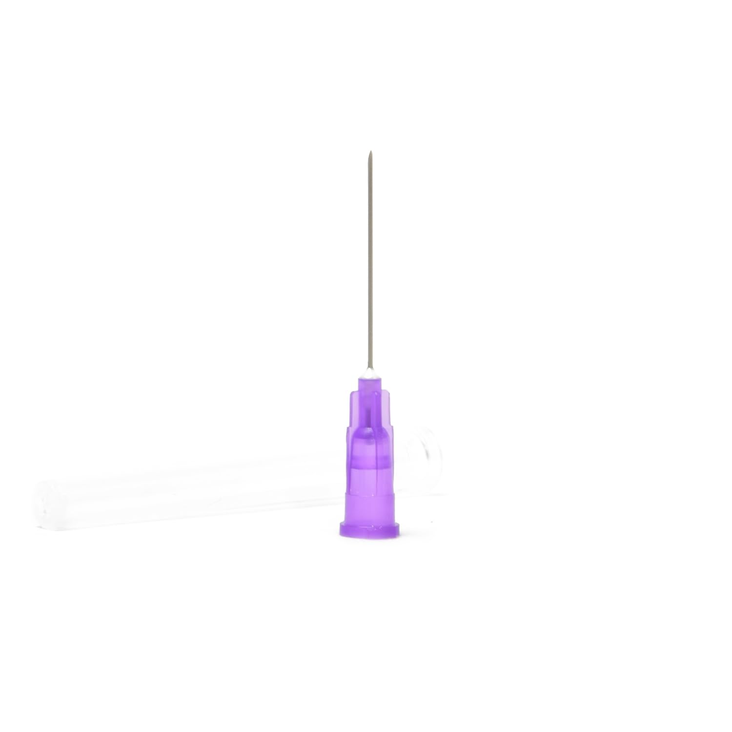 Teqler Pojedyncze igły 24 G x 1, 0,55 x 25 mm (fioletowe)
