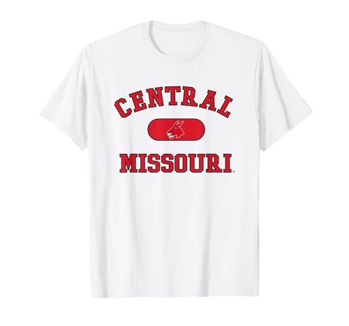 Central Missouri Mules Varsity Officially Licensed White T-Shirt