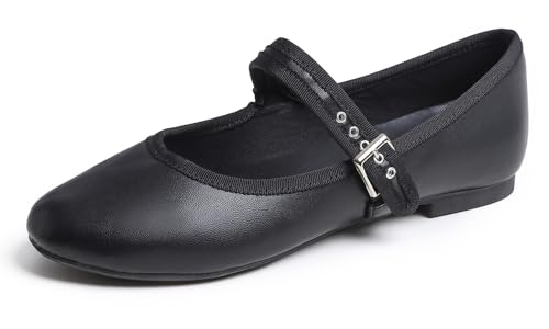 Zapatillas merceditas de lona: calzado plano transpirable que evita el cansancio de pies