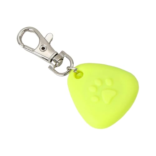 Glowing Silicone Triangle Pet Light for Nighttime Dog Walking Featuring and Extended Battery Life Visibility