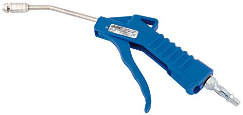Draper 100mm Long Reach Air Blow Gun | Safety Nozzle | 2bar/30psi Max Capacity | Dust Blower | 1/4