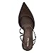 Calvin Klein Women's Cordera Pump, Dark Brown Leather 200, 8