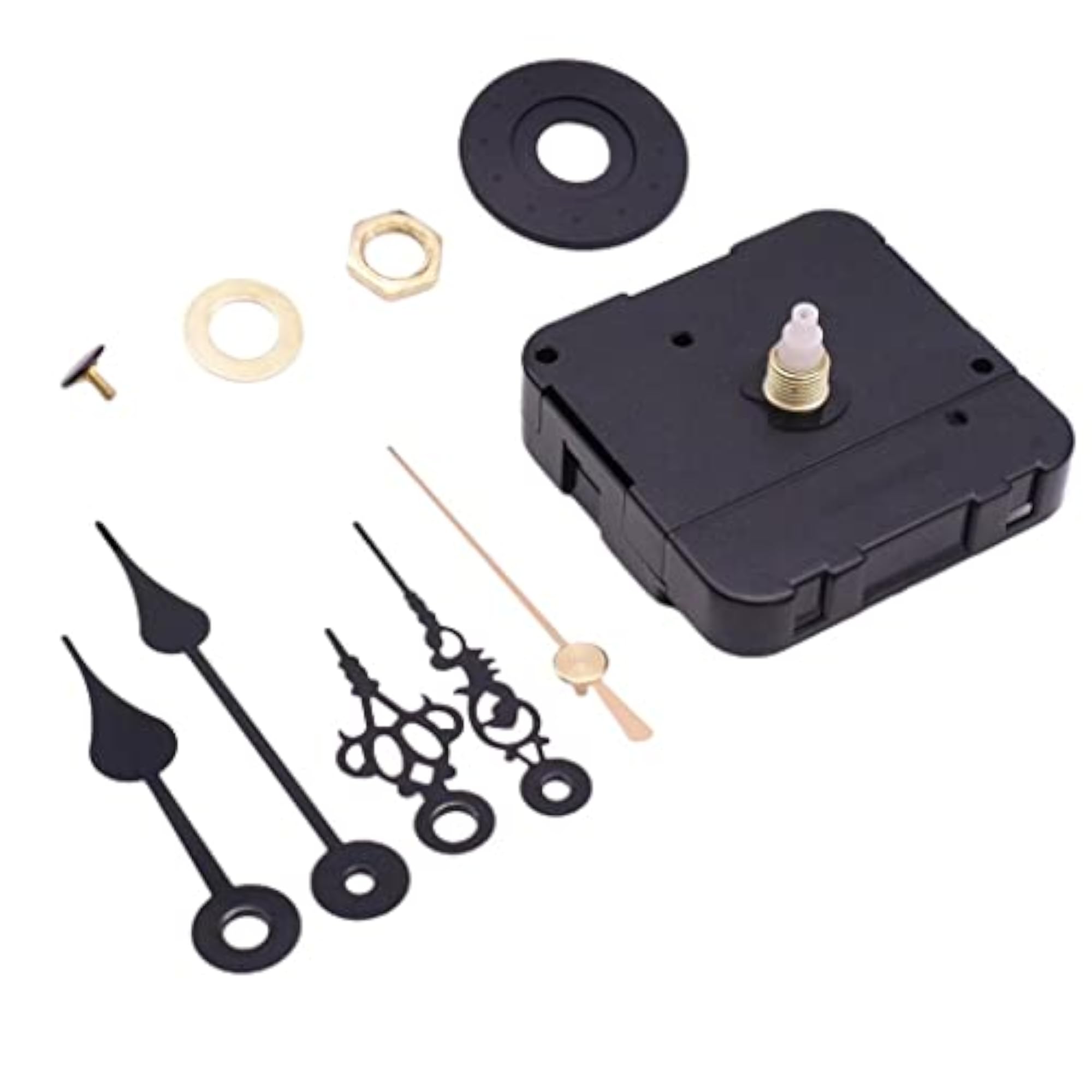 Silent Wall Clock Movement with Pointer for DIY Repair Parts