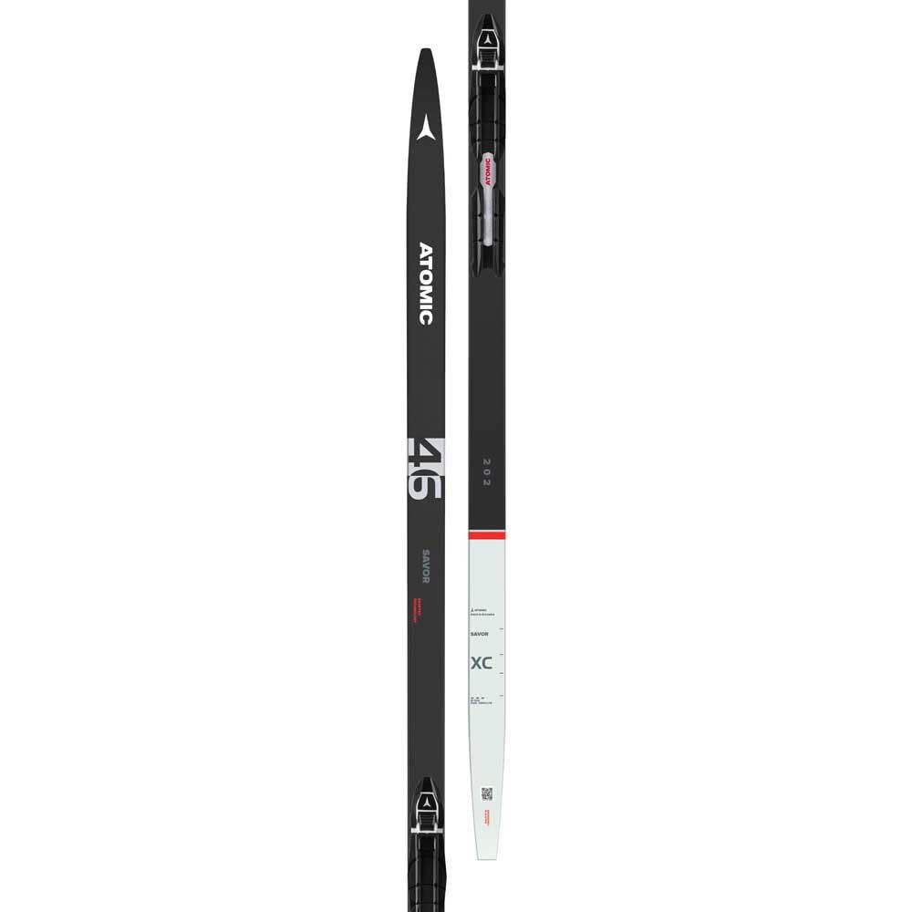 Atomic Savor 46 SKINTEC + PLK ACS Bla Skis, Adultes Unisexe, Noir/Gris/Rouge (Multicolore), 188 cm