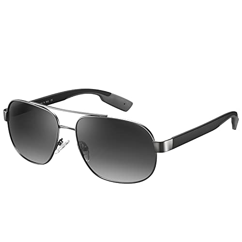 CARFIA Sonnenbrille Herren Polarisierte Sportbrille Fahrenbrillen mit Metallrahmen CA5377 Cover