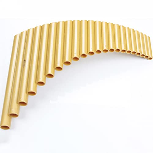 Panflöte, 22-Rohr-G-Tune-ABS-Einstiegspfeifen Im Chinesischen Stil, Blasinstrumente Eignen Sich Für Anfänger, (Color : Right-A, S : G Keys)