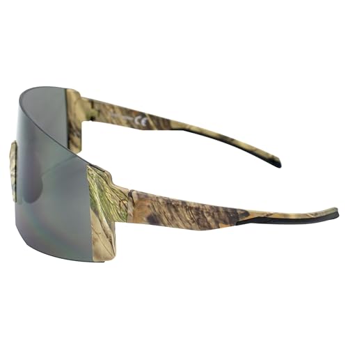 Global Vision Astro Cycling Motorcycle Safety Sunglasses ANSI Camo Frame w/Smoke Lens3