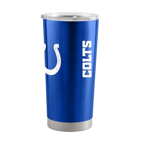 Image of Indianapolis Colts NFL 20oz Stainless Steel Insulated Tumbler, Slider Lid