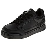 Beverly Hills Boys Lace-up Sneaker, Black, 1 Big Kid