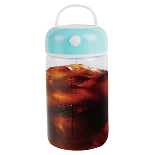 Taza de coctelera de proteínas - Taza de agitación automática, taza de coctelera para batido de proteínas | Taza de agitación silenciosa automática - Taza de coctelera linda con pilas de 380 ml, taza