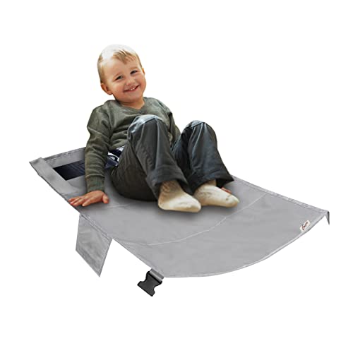 Image of GNEGNI Kids Airplane Footrest,Toddler Travel Bed,Portable, Hammock for Flights Seat Extender, Leg Rest to Lie Down on Plane,Compact&Light