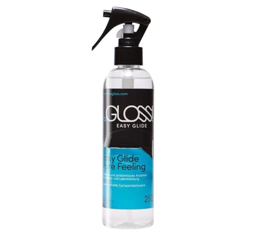 Easy Glide 250ml w/Spray Dressing Aid - (by beGLOSS Latex Shiner) - for Latex Clothing