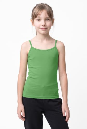 Image of Kurve Girl's Sleeveless Tank Top - Stretch Undershirts Cami Camisole, UV Protective Fabric, Rated UPF 50+ (Made in USA)