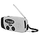 Solarradio, IPX3 Wasserdicht, Handkurbel-Solarradio, Solarradio, Radio-Laterne, Multifunktionale Tragbare USB-Aufladung für Camping (Amerikanisches Modell)