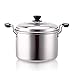 Garnek magazynowy, stal nierdzewna 304, do użytku domowego, zagęszczony, 4/5/7/8.2/10/12/14L, do kuchenki gazowej/kuchenki indukcyjnej (1-8 osób) (rozmiar: 10L)