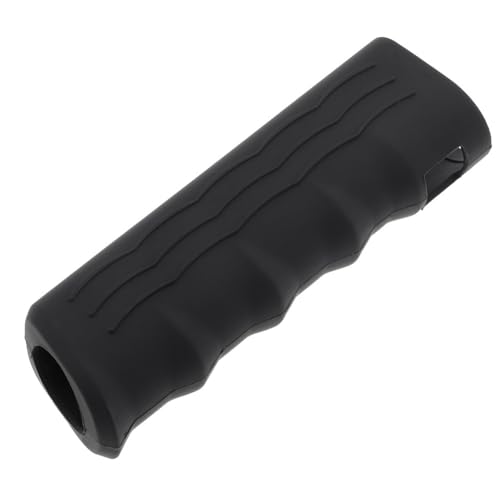 Black Car Handbrake Cover, Breathable Silicone Handle Grip Protector, Anti-Scratch Emergency Brake Parking Decorative Hood, Universal for Most Cars Interior Tirm Accessories, Parking Brake Components