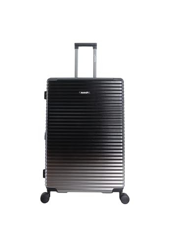 Blue Elite Travel Suitcase / Luggage / Trolley / Baggage 74 cm (Large) 8 Wheels Black
