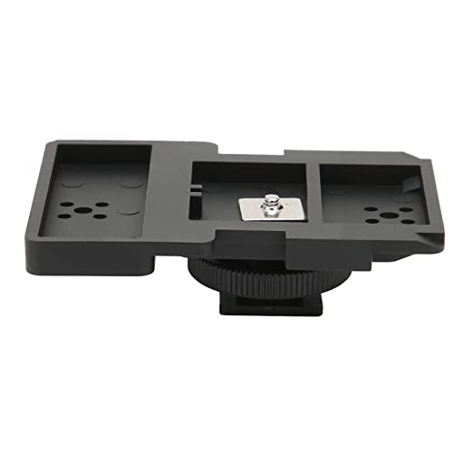 Adaptador de sapata, furo preciso e polido para câmera de alta resistência, montagem de sapata para