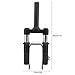 Electric Scooter Front Fork, Mini Bike Forks Front Fork Support Electric Scooter Suspension Aluminium Alloy Electric Scooter Suspension Front Fork for Xiaomi M365 PRO 1S