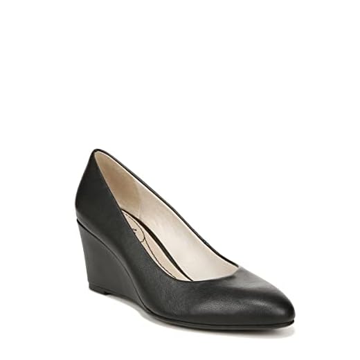 LifeStride Womens Gio Wedge Pumps Black 7.5 M