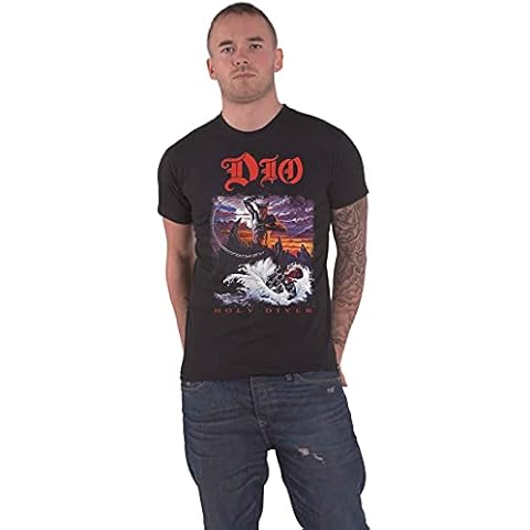Plastic Head Dio 'Holy Diver' (Black) T-Shirt (3X-Large) Cover