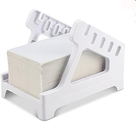 Label Holder for 6x4 Rolls and Fan-Fold Labels, Sleek Design, 100mm 4x6 Thermal Printer External Universal Accessory Barcode Shipping Desktop Paper