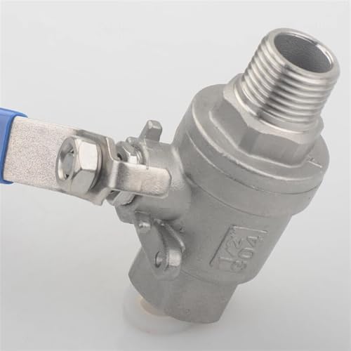 Robinet à bille 1/2 acier inoxydable 304 haute qualité