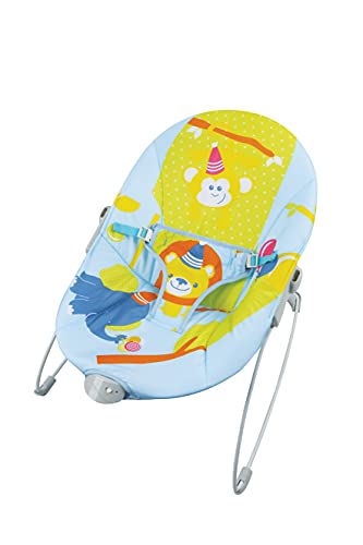 Cadeirinha de Descanso Vibratória para Bebês com Móbile, Espelhinho, Função Vibratória, Cinto de 3 P