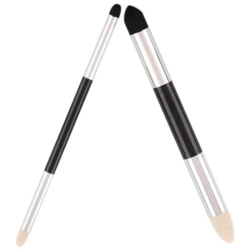 Hohopeti 2pcs Sketch Rubbing Sponge Brush Paint Sponge Brush Easy Clean Round Sponge Brushes Drawing Sponge Art Blenders DIY Family Art Painting Graffiti Paint