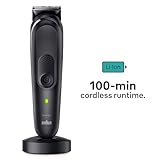 Braun All-in-One Style Kit Series 7 MGK7470, Beard Trimmer Men Rechargeable, 16-in-1 Kit for Beard, Hair, Manscaping & More, Hair Clippers Men Cordless, Mens Shaver and Beard Trimmer, Black - Image 6