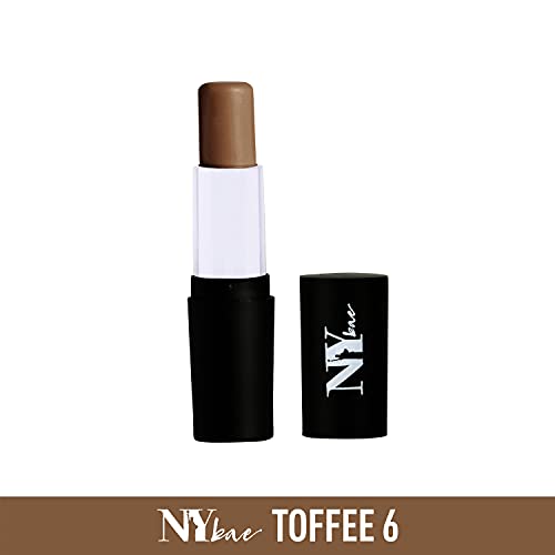 Image of NY Bae All In One Stick - Foundation Concealer Contour Color Corrector Stick | Flawless Texture, Natural Finish | For Dusky Skin - Do the Harlem Dance - Toffee 6