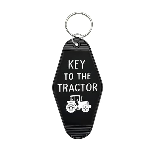Key to The Tractor, Vintage Hotel Motel Tractor Driver Gift
