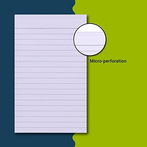 Image of Navneet Youva | Patti Bound | Writing Pad | 10.5x19 cm | Single Line | 80 Pages | Pack of 5