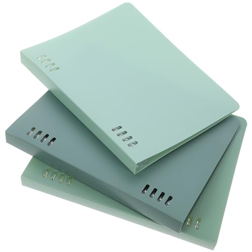 MAGICLULU B5�T�C�Y3���Z�b�gPP�f�ރo�C���_�[�J�o�[ �m�[�g�u�b�N�V�F�� �t�H���_�[�o�C���_�[ �w�Z �I�t�B�X�p�ϋv�ی�P�[�X �y�ʌg�їp