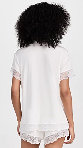 Eberjey Women's Malou Lace Shorts Pajama Set3