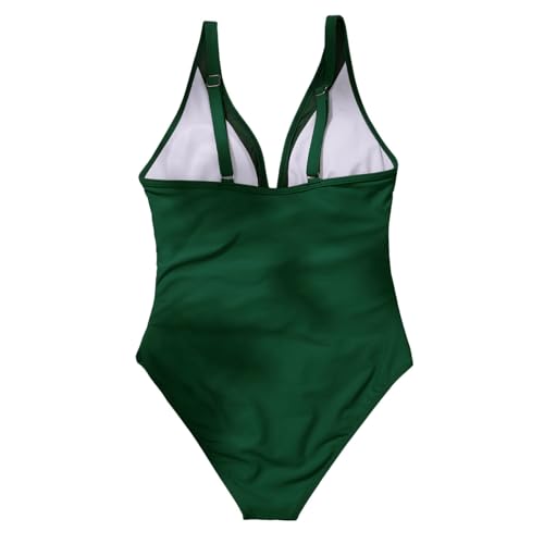 Maillot de bain bikini sexy avec dos nu original en maille rouge S - 4