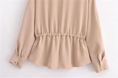 Women's Pants 2-Piece Set Chic Loose Elegant Elastic Waist Pants Holiday Sets3