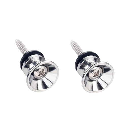 Banworks Guitar Strap Buttons with Mounting Screws (2)