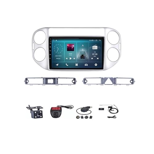Autoradio Android Tiguan Carplay Android Auto GPS WiFi Bluetooth 9 pouces