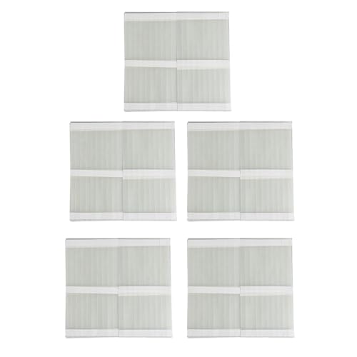 Esquirla Thermal Glue Strips Book Binding Glues Book Repair Tapes 6mm 28.5cm Length Hot Melt Sticky Glue Strips for Crafts Textbooks, 100pcs