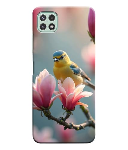 Image of Sparrow Birds Nature Printed Hard Back Case Cover Compatible for Samsung Galaxy A31 (Multicolor) - D1669
