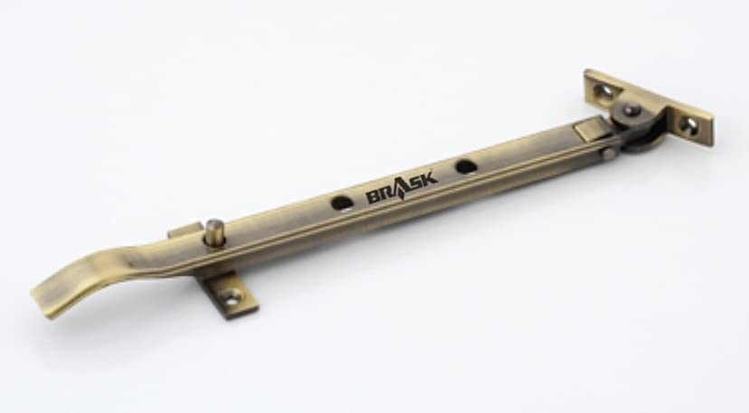 BRASK Brass Wooden Window Stay 8" Antique Finish (Pack of 2)-picture-14