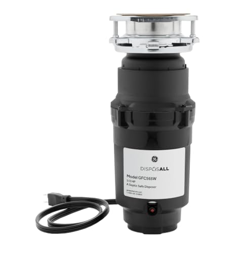 GE GFC565W Disposall - 1/2 HP