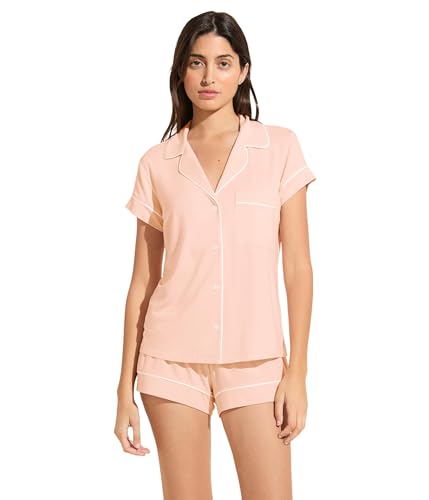 Image of Eberjey Gisele Short Sleeve Pant PJ Set