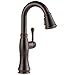 Delta Faucet Cassidy Bar Faucet Oil Rubbed Bronze, Bar Sink Faucet Single Hole, Wet Bar Faucets with Pull Down Sprayer, Prep Sink Faucet, Faucet for Bar Sink, Venetian Bronze 9997-RB-DST