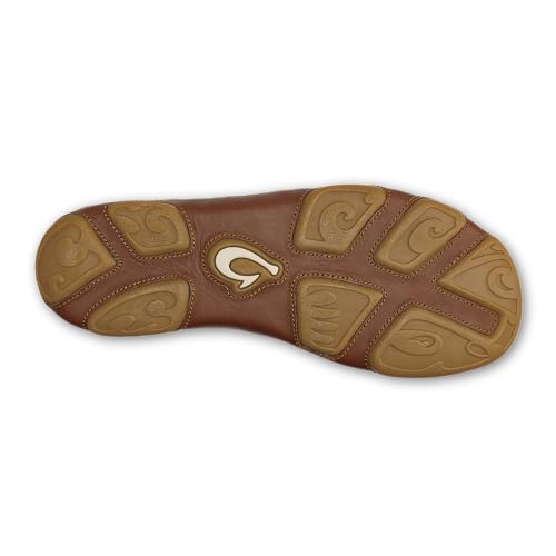 Image of OLUKAI Moloa Men's Premium Leather Shoes, Easy Slip On & Off Design, Casual & Versatile Loafer, Drop-in Heel & Enhanced Traction