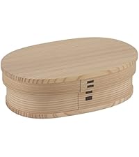 Amazon | 大舘工芸社 秋田杉 曲げわっぱ 弁当 (小判弁当 - 小) 弁当箱